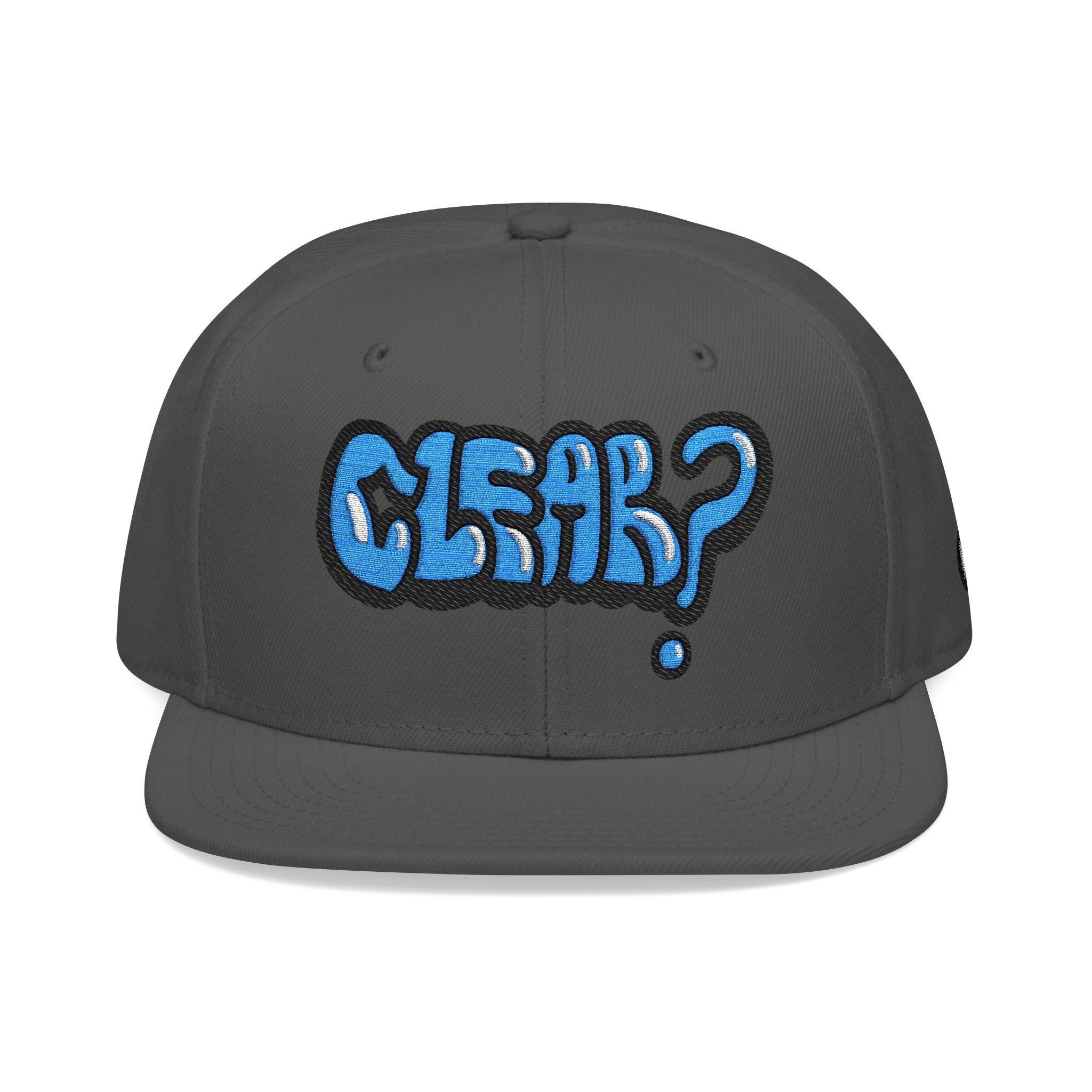 Gorra CLEAR? Snapback - Bubble - Logo azul