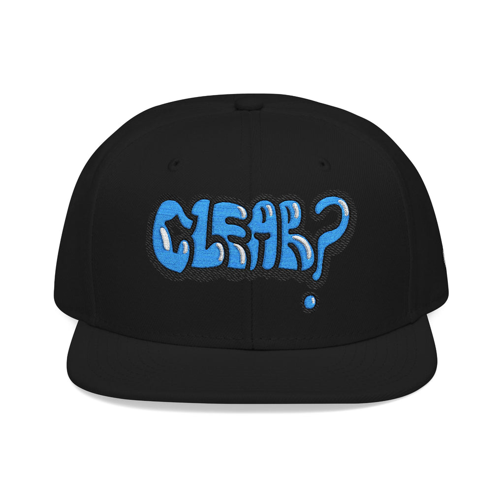 Gorra CLEAR? Snapback - Bubble - Logo azul