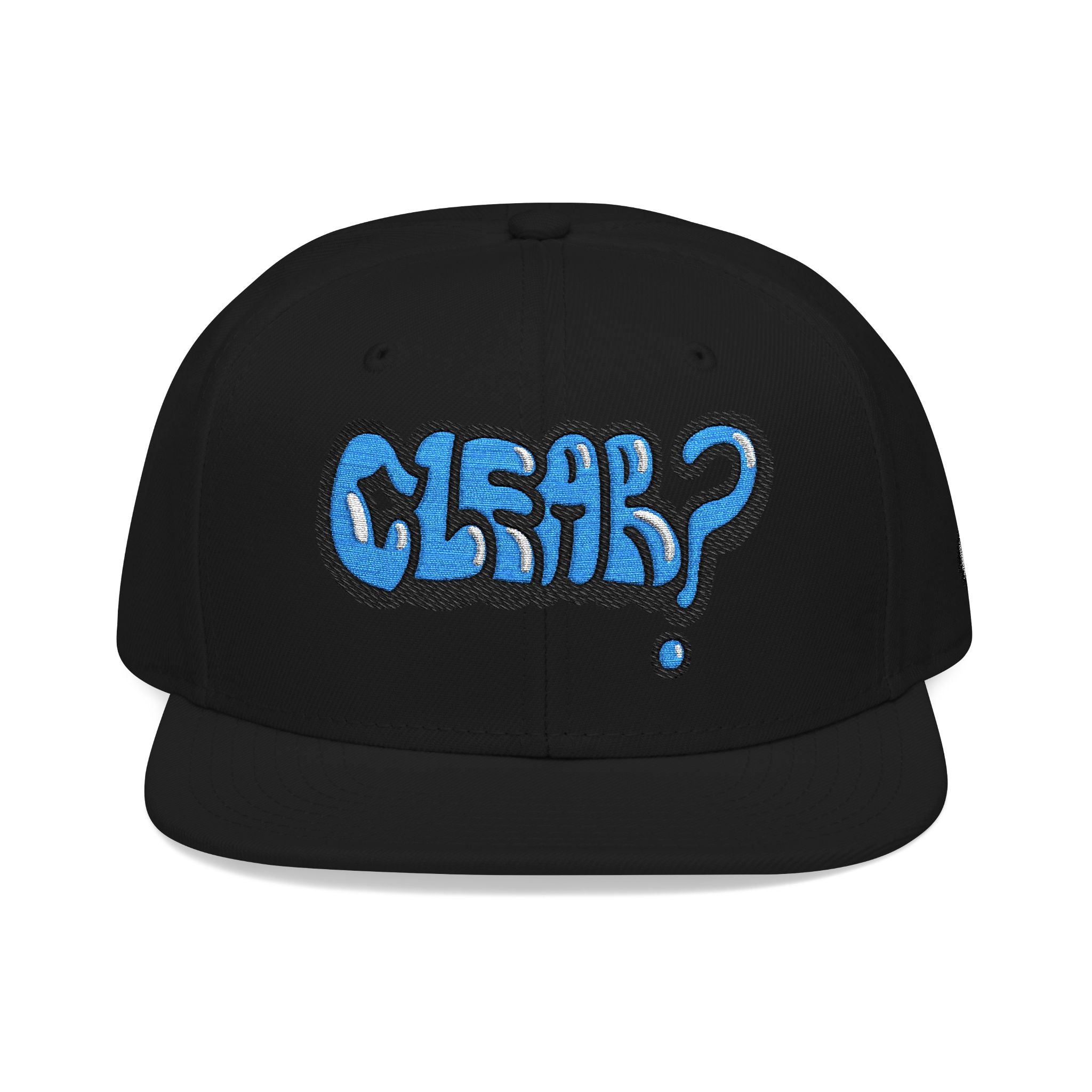 Gorra CLEAR? Snapback - Bubble - Logo azul