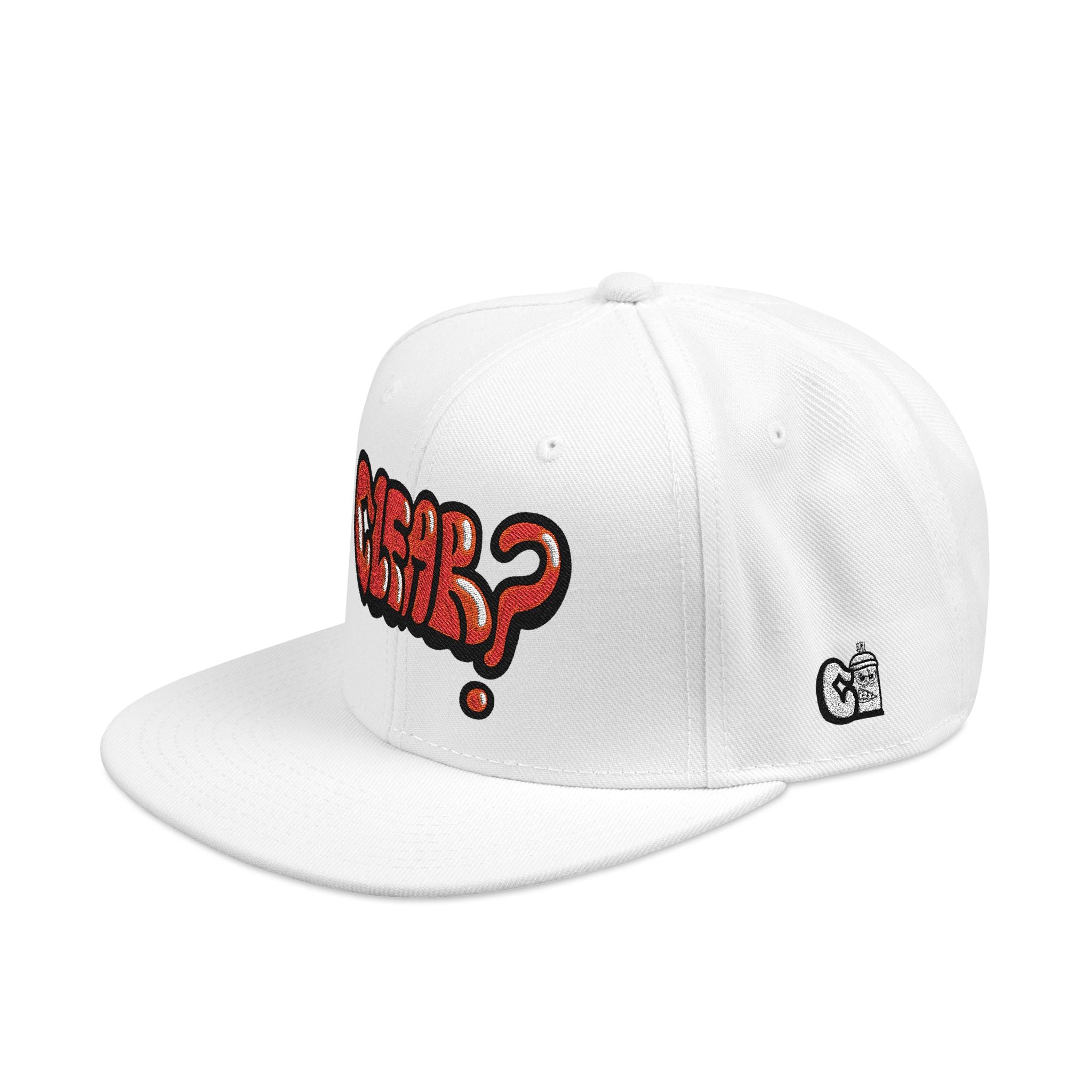 Gorra CLEAR? Snapback - Bubble - Logo rojo