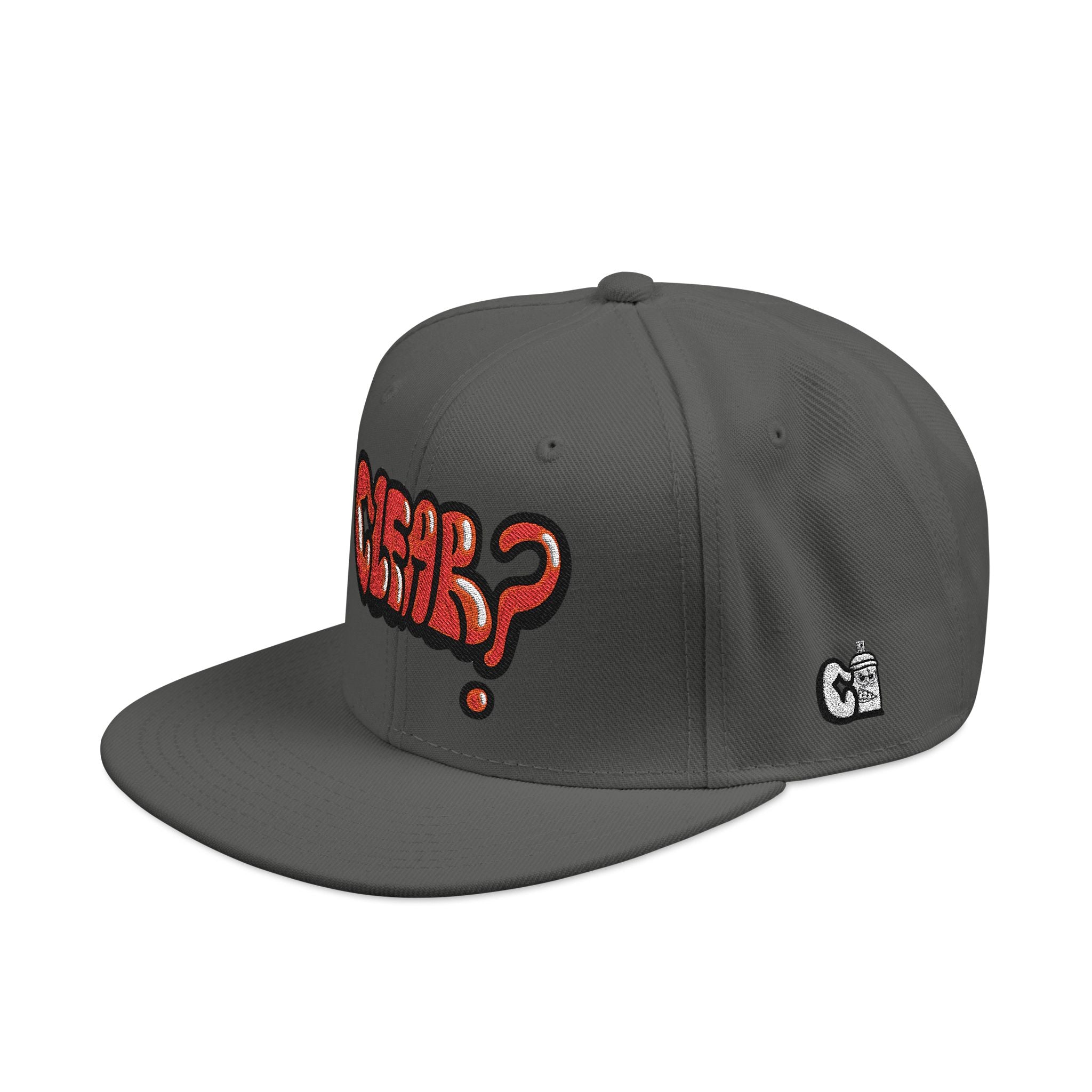 Gorra CLEAR? Snapback - Bubble - Logo rojo