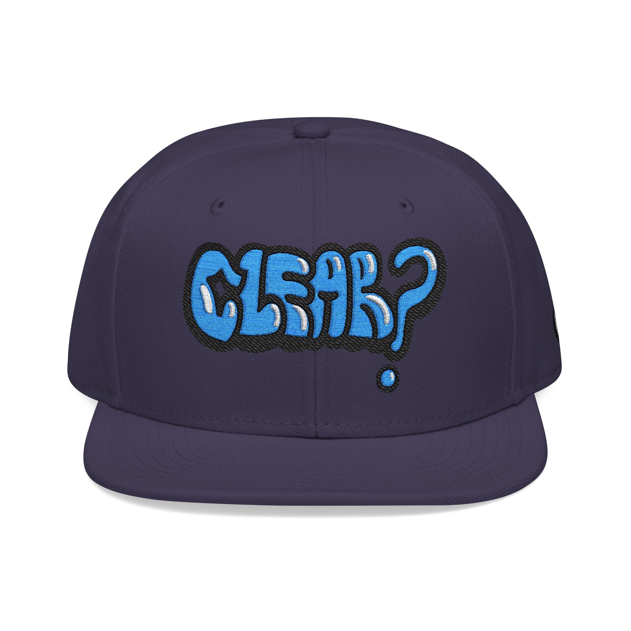 Gorra CLEAR? Snapback - Bubble - Logo azul