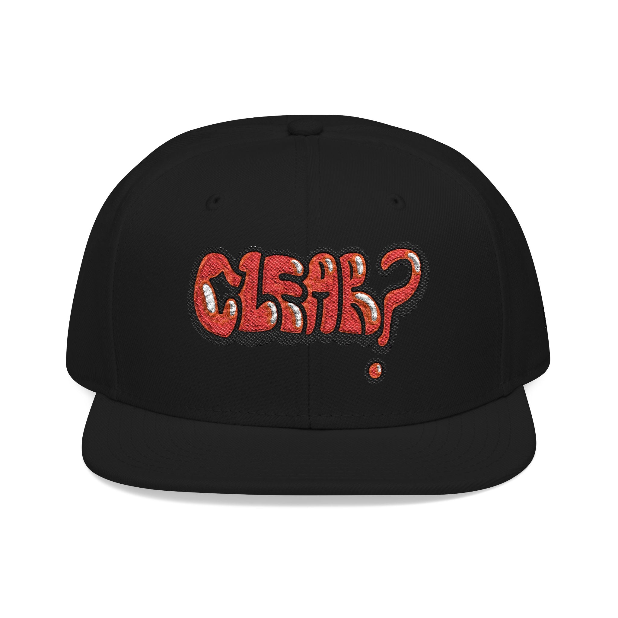 Gorra CLEAR? Snapback - Bubble - Logo rojo