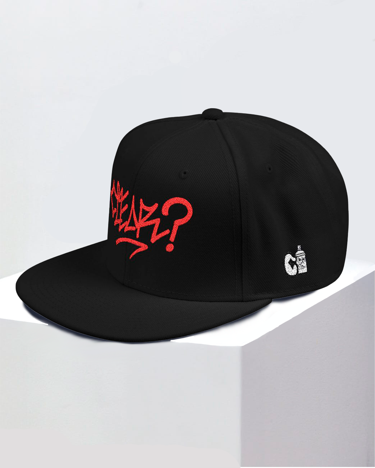 Gorra CLEAR? Snapback - TAG - Logo rojo
