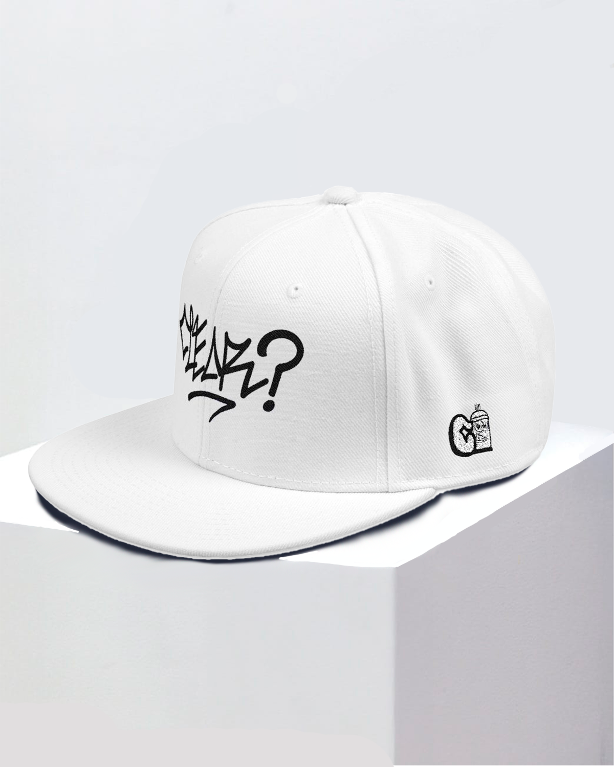 Gorra CLEAR? Snapback - TAG - Logo negro