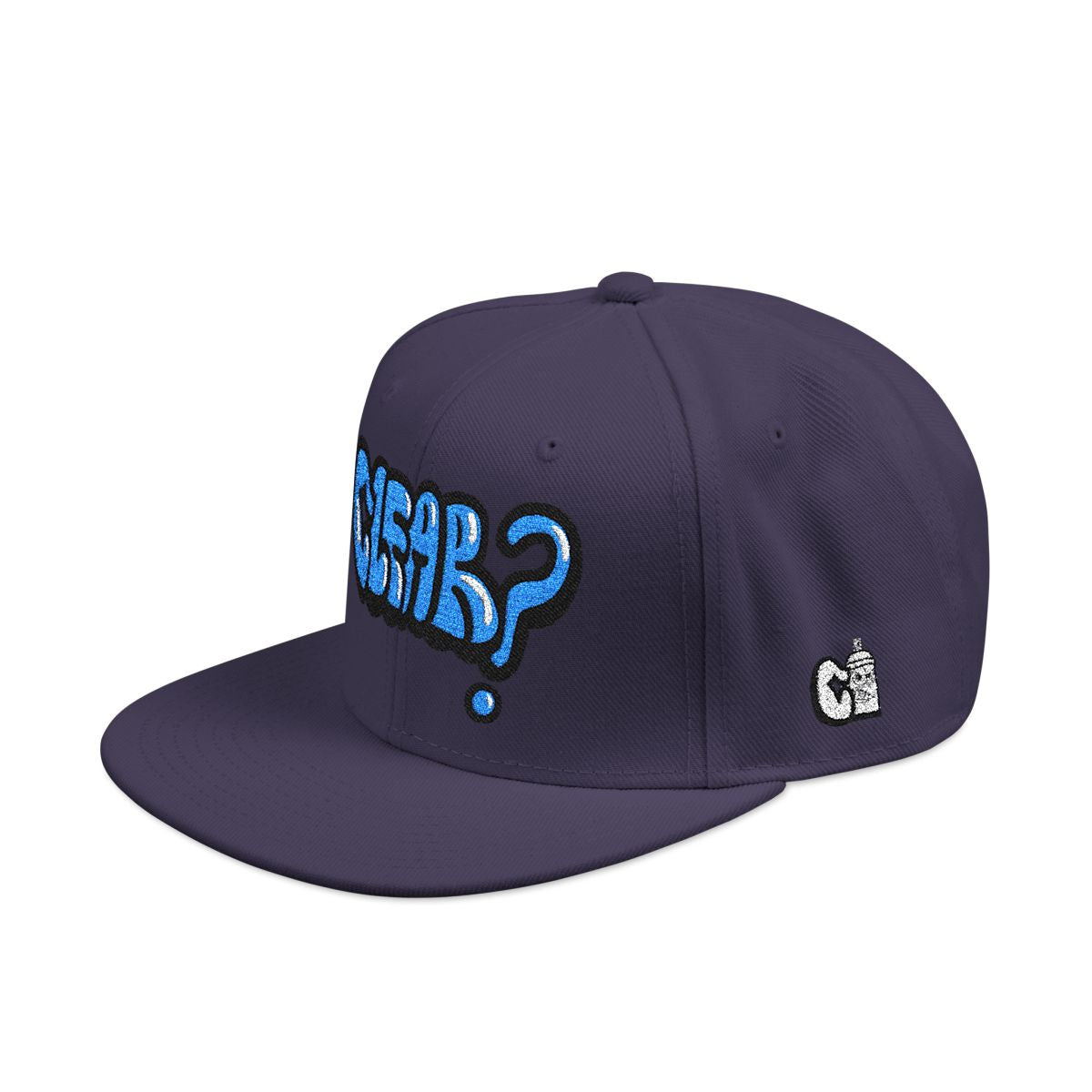 Gorra CLEAR? Snapback - Bubble - Logo azul